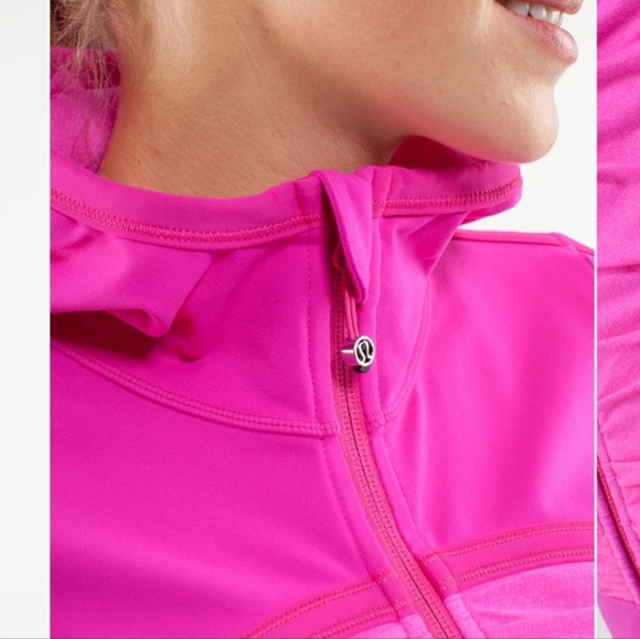EUC Lululemon Pure Balance Jacket in Paris Pink $118 Size 4 / small - Picture 5 of 16